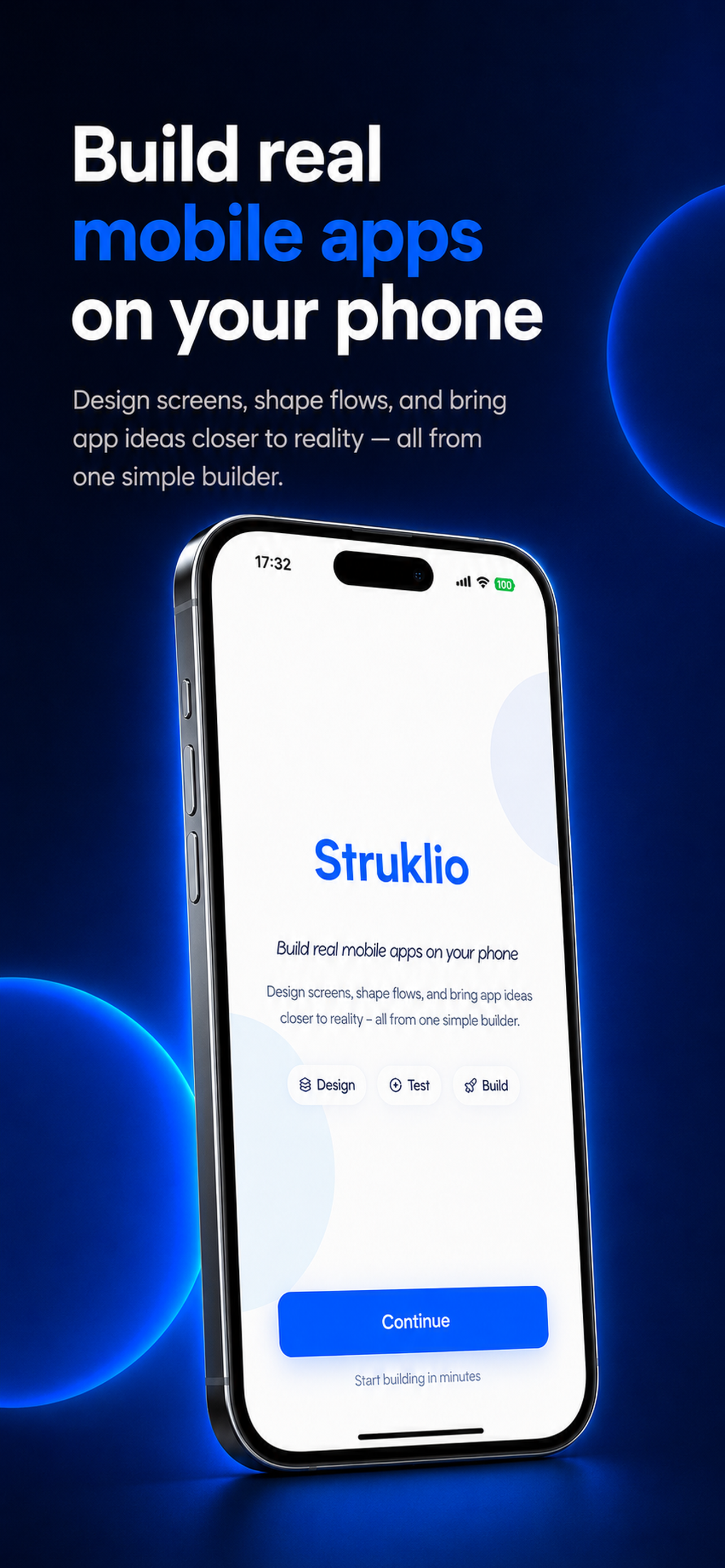 Struklio app – screen 2